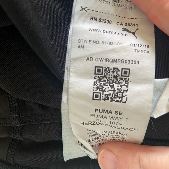 puma biker shorts - Picture 3 of 4